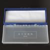 50 Pcs Slides Bio Slice Box Slots Rectangular Microscope Glass Slide Box