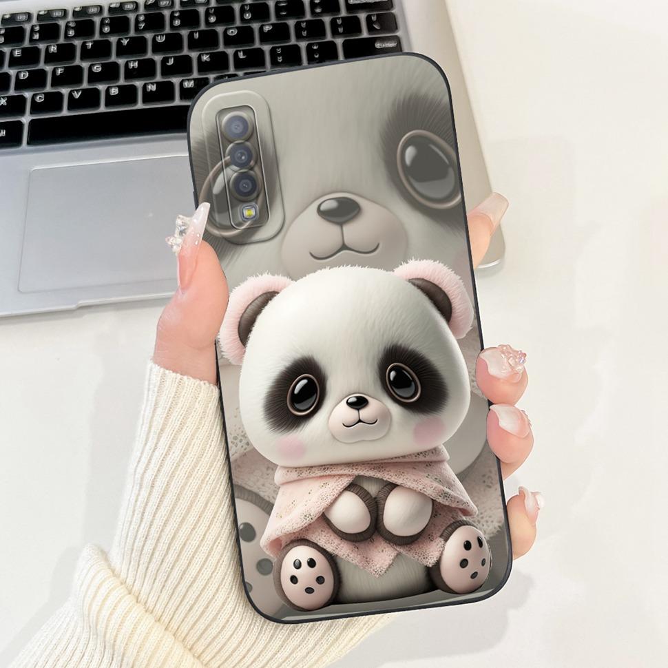 Cute Patterned Case for Samsung A7 2018 Cover SM-A750F Soft Silicone TPU Cases for Samsung Galaxy A 7 A7 2018 Phone Bumper