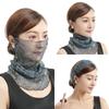 Women's Silk Scarf: Lightweight Sunscreen Veil, Neck Protection, Autumn/Winter Mask