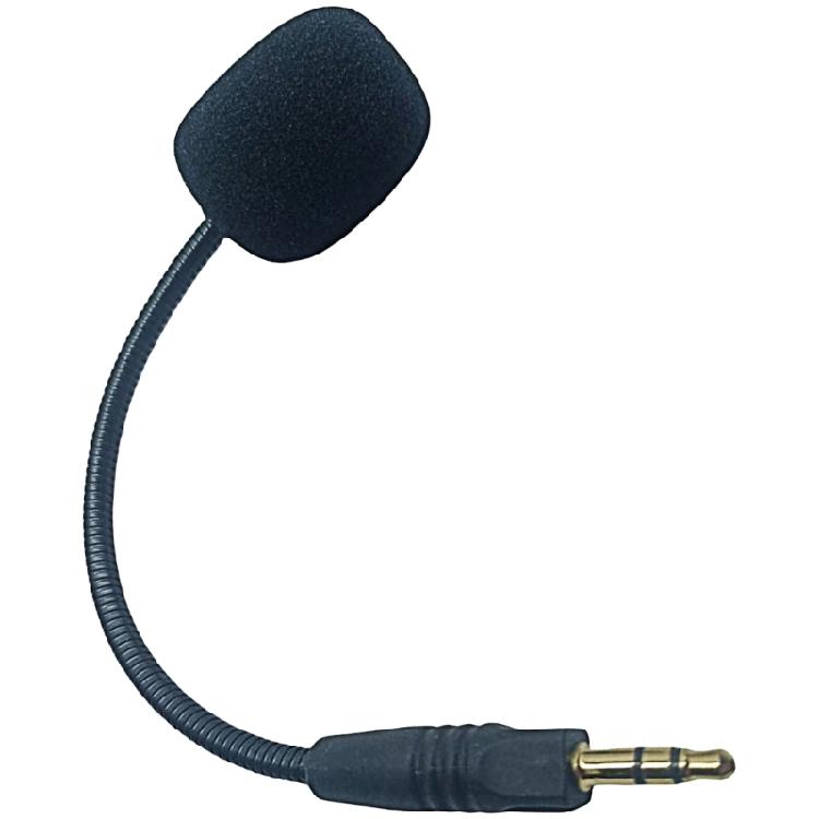 Replacement Mic 3.5mm Plug Microphone for Headphone with Sponge Cover and Superior Sound Quality