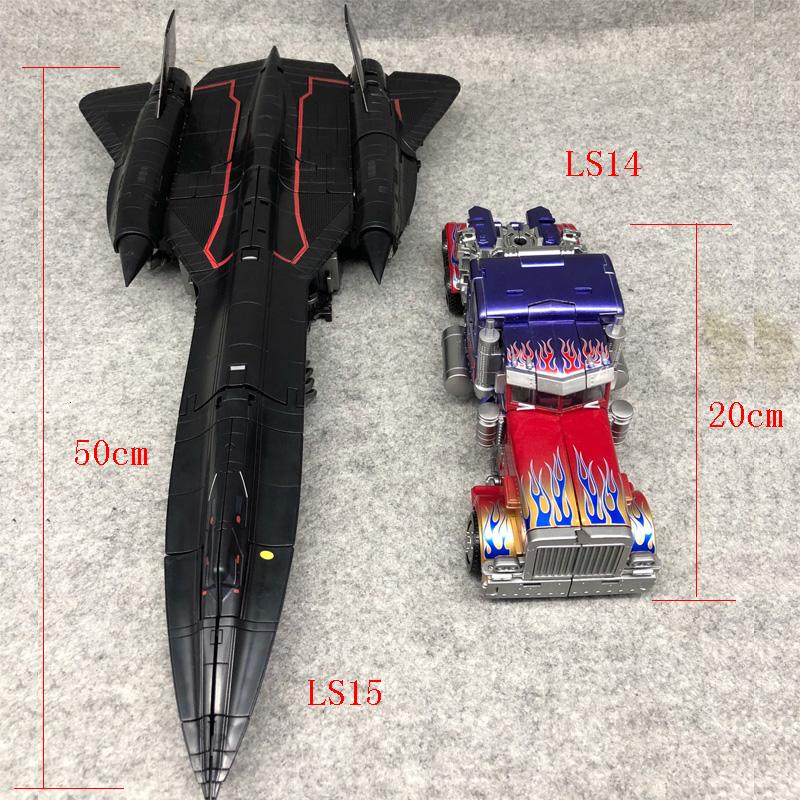 Трансформер Skyfire Jetfire Комбинированный Робот Оптимус Командир Машина Самолет Фигурка Действия Модель AOYI LS15 LS14 Подвижный Сочлененный Масштаб