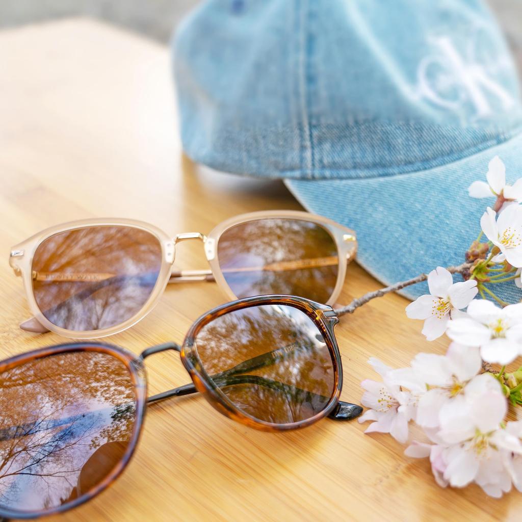 Поляризованные солнцезащитные очки матово-черные SMOKE [Bunny Walk] BW-022 BW-0220F