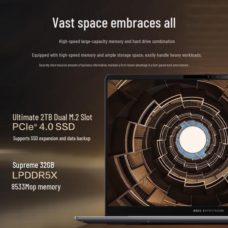 ASUS Dawn 6 Pro 14-inch AI Thin & Light Business Laptop (CN version)