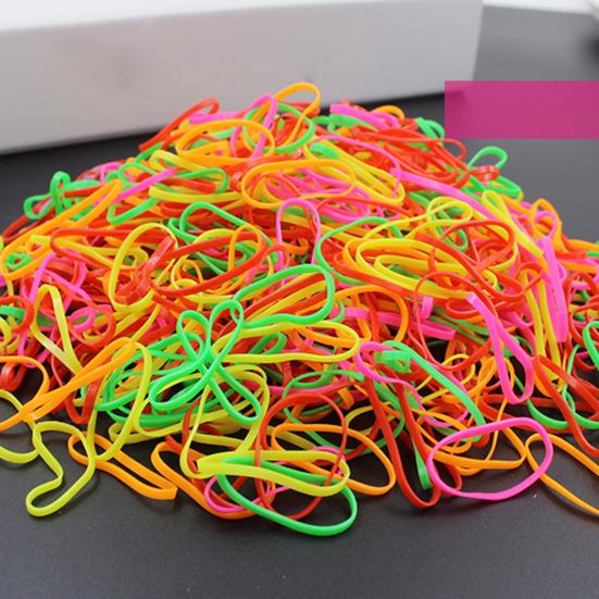 100 шт резинки для домашних животных, разноцветные, высокоэластичные резиновые эластичные бантики для волос для домашних животных для кошек