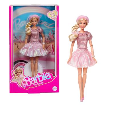 Barbie Розовый берет Signature Черный Кукольный домик для ролевых игр 6 лет и JBJ53 Переодевание, Вверх, Розовый,