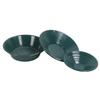 3PCS Gold Panning Pan ABS Plastic Gold Washing Pan Kit Hand Operated Round Gold Dredging