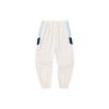 Anta Life Series Color Block Mid Rise Tapered Knit Sports Pants Men Pants Light-Smoke-Gray Calm-Blue Dark-Navy 952418303-1