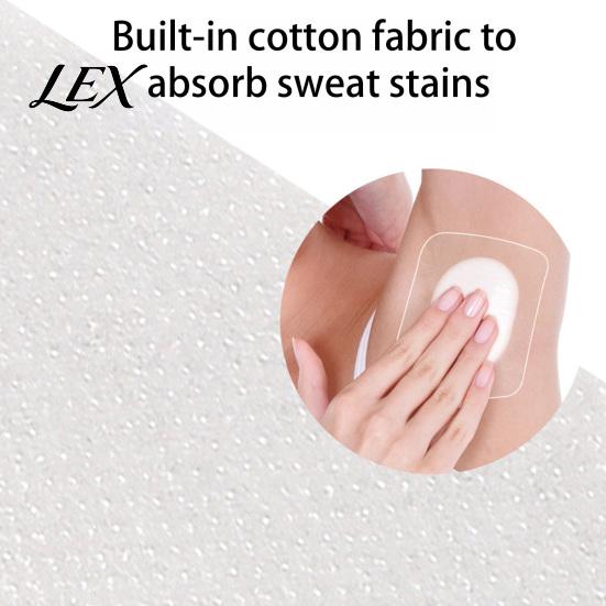 Summer Sweat Pads 2Pcs Underarm for Men Women, Self-Adhesive Armpit Underarms Shield Perspiration Absorber Cotton Pad, Invisible Disposable