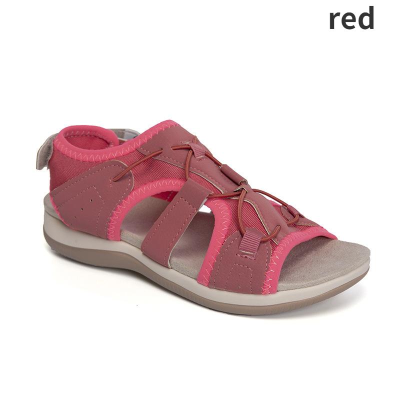 Женские походные сандалии Спортивные сандалии с регулируемыми ремнями на липучке Легкие водонепроницаемые спортивные пляжные сандалии Уличные сандалии