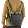 Shrink Leather Shoulder Bag Large enough to easily fit a long Camel [BARCOS] 2-Way Backpack, Handbag, - Simple, Formal, wallet, Unisex,