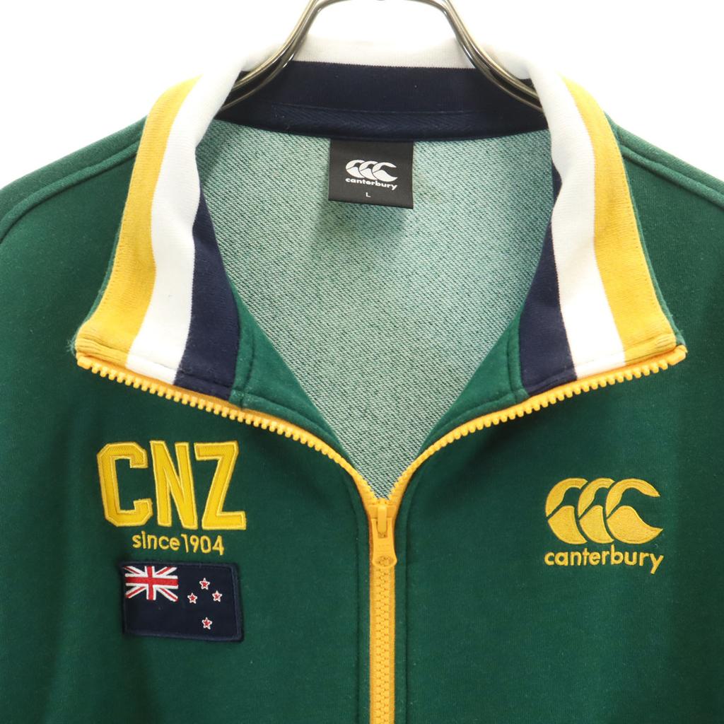 CANTERBURY OF NEW ZEALAND толстовка на молнии L зеленая Мужская Б/У
