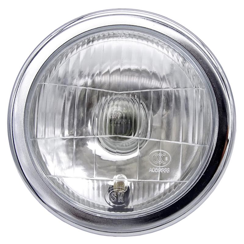 6 дюймов 35 Вт 12 В универсальная ретро металлическая противотуманная фара мотоциклетная фара с боковым креплением круглая фара с двигателем для держателя для Halley/Suzuki