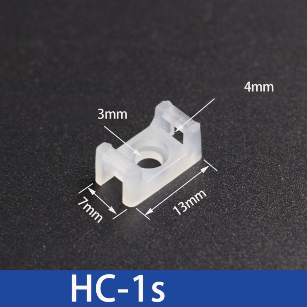 Stent Wire Buddle Plastic Cable Clamp Cable Tie Mounts Holder Fixed Buckle Seat Cable Tie Bracket
