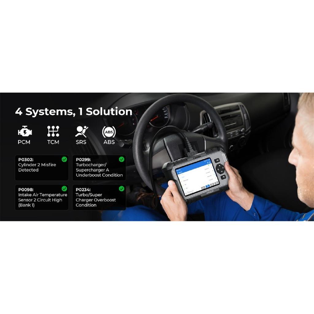 TOPDON ArtiDiag500 Диагностический 4 Системы 6 Функций Сброса OBD2 Сканер SAS/TPMS/BMS/EPB Сброс Диагностический инструмент для автомобиля Бесплатное обновление