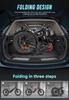 Electric Bicycle LOTDM200-II Folding Electric Bicycle 20 x 4.0-inch Thick Tire Mountain Electric Bicycle with 48V 13Ah Detachable Battery E-bike
