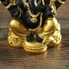 Elephant Statue Hindu Elephant God Statue Lord Ganesha Figurine Elephant God Sculpture Tabletop Decoration Ornament