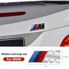 NAZF2 Car Rear Luggage Compartment Logo Sticker Metal Sticker M Emblem For BMW E34 E36 E60 E90 E46 E39 F10 F30 X5 X6 M3 M5 E71 F01 F02
