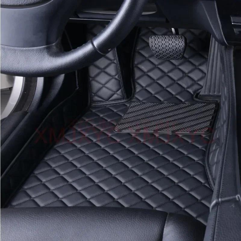 Custom 3D Car Floor Mats for BMW X1 E84 F48 X2 F39 X4 F26 G02 2018-2024 Interior Accessories Artificial Leather