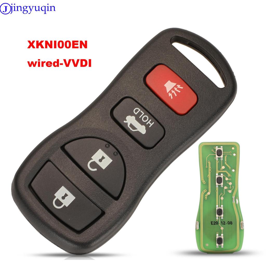 XHORSE Jingyuqin XKNI00EN Wire Remote Key For Nissan Separate 4 Buttons English Version VVDI Key