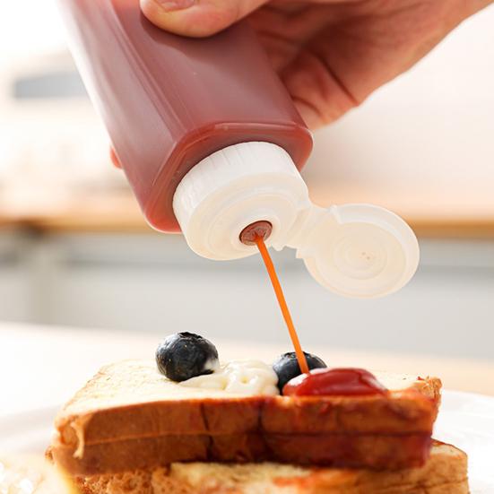 200/300 мл кухонная бутылка для специй, герметичная конструкция для сжатия с визуальной шкалой, гибкая бутылка для выдавливания приправ для тела