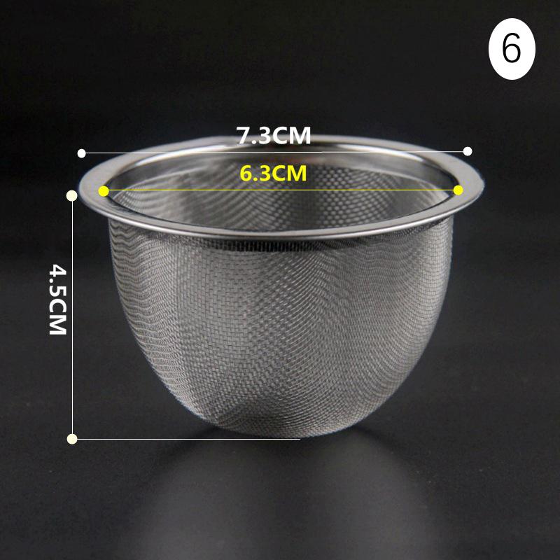 1 шт., многоразовый заварочный чайник из нержавеющей стали 304, ситечко для чая, чайник, чайный лист, фильтр для специй, кухонные аксессуары