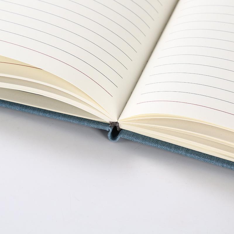 Customizable A5 Imitation Leather Diary with Simple Creative Pattern and Strap