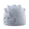 Winter Knitted Beanie Hats For Women Pearls Rhinestone Flower Knit Wool Beanies Ladies Angora Hat