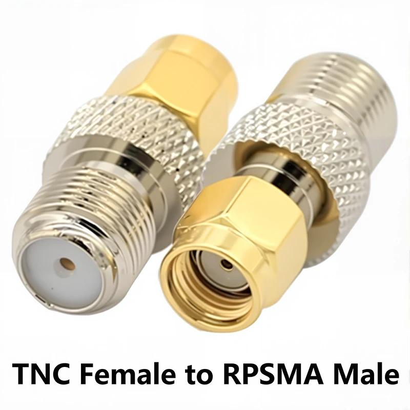 Copper Brass RF SMA to SMA N BNC UHF TNC, RP SMA to PL259 SO239 RF Coaxial Converter Straight Connector