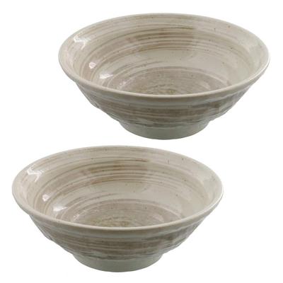 Столовые приборы East Hakeme Kobiki 6,3 дюйма Ramen Bowl Set of 2 Japanese Tableware Dining Tableware Set