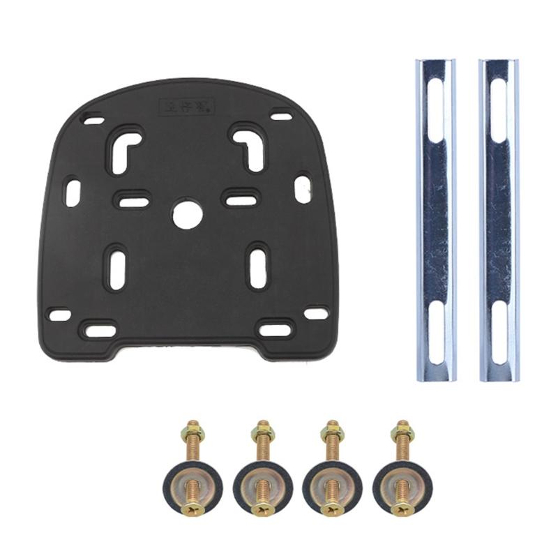 Универсальный мотоциклетный электромобиль задний для кейса Tail Top Box багажник кронштейн базовая пластина базовая пластина крепление стойка аксессуар