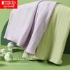 Hodo 2-Piece Set of Women's Solid Color U-Neck Camisole Tank Tops, Slimming Inner Wear Or Outer Wear Camisole Set 170/95