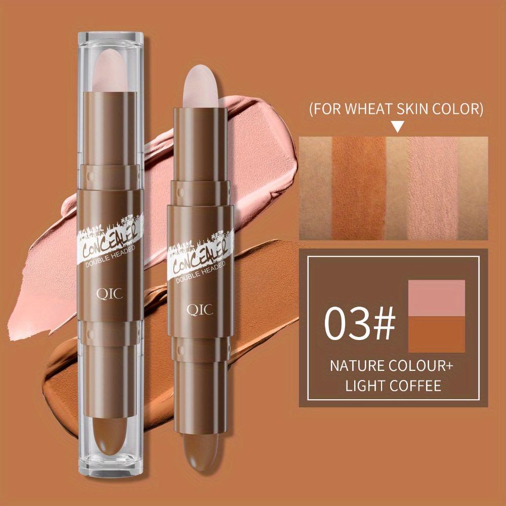 Хайлайтер с двойной головкой, контурный карандаш, консилер, тени для носа, тени, натуральный 3D крем для контуринга, хайлайтер, хайлайтер