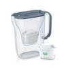 Фильтр-кувшин Brita Essential Style, цвет Каменный Синий, с 1 картриджем в комплекте, протестирован на удаление ПФОС/ПФОА.