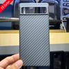 Чехол для телефона из углеродного волокна YTF-Carbon для Google Pixel 6A, ультратонкий, из арамидного волокна, противоударный деловой чехол Pixel 6A