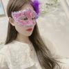 Halloween Feather Mask Beauty Princess Masquerade Performance Children Adult Half Face Wholesale Cosplay