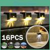Stair Solar Wall Light Outdoor Light Step Light Led Street Light Garden Decoration Ip65 Waterproof Solar Fence Lights