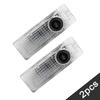 BBIU7 2Pcs Led HD Car Door Welcome Light Projector Lamps For BMW 50th Anniversary 1 3 5 7 series E83 F16 E70 Car Styling Accessories