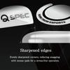 QSPEC Mouse Sole Professional Gaming G PRO Gaming Mouse Wireless GPRO Super Round Edge Processing G PRO X (For SUPERLIGHT, FUJI_BLACK (Glass
