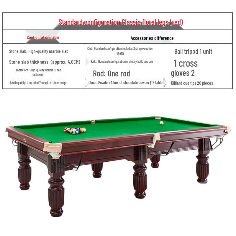 WEZHO 2-in-1 Multifunctional Home Billiard Table