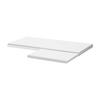 Yamazaki Tower Sliding Shelf, Wide Size, for Under-Appliance Kitchens (Fully Assembled, Only Stopper Installation Required), W80, White, W80 x D39.3-6