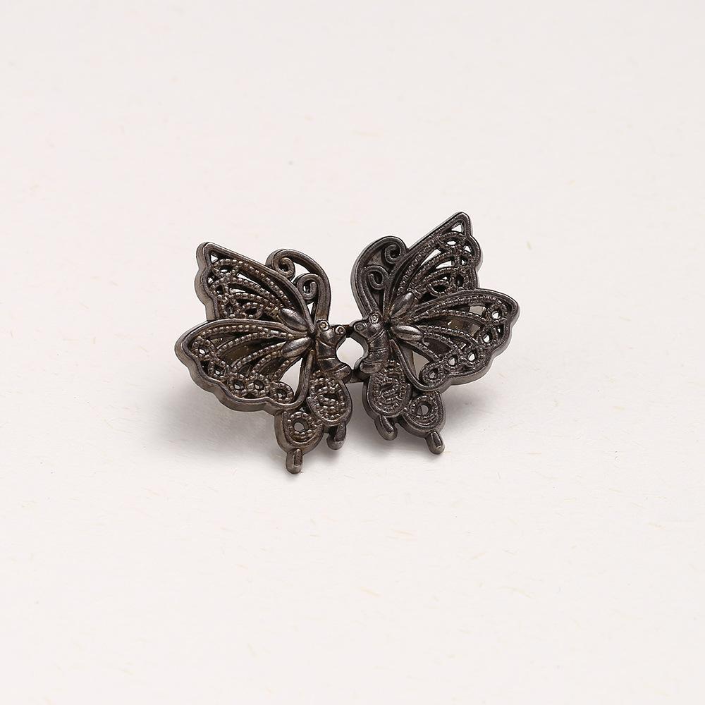 Alloy Waist Buckle Decorative Buttons No Sewing Detachable Button For Jeans Waist Adjustment Clothing Accessories Tool