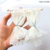 1/12 Lace Curtains Model Dollhouse Bedroom Living Room Decoration Dolls House Furniture Accessories Micro Scene Decor