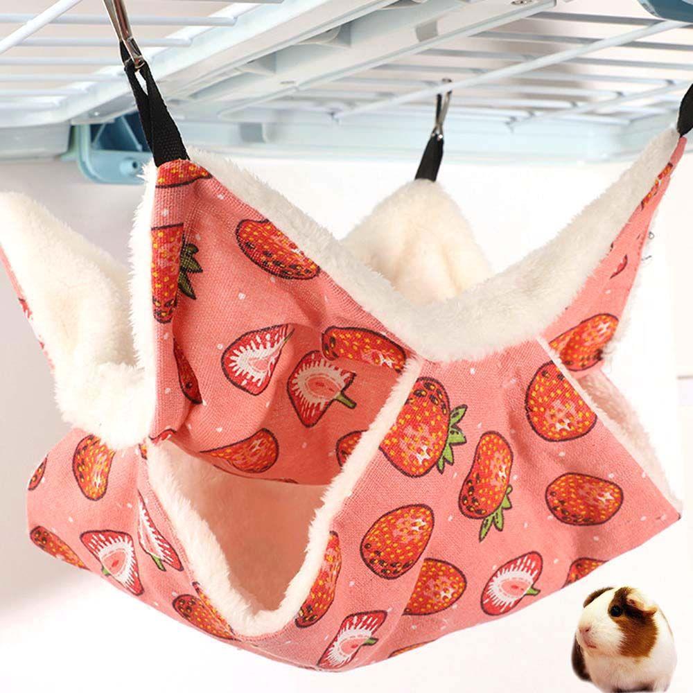 Для мелких животных аксессуары для клеток для домашних животных кровать для крыс убежище для морских свинок подвесной гамак дом для хомяков