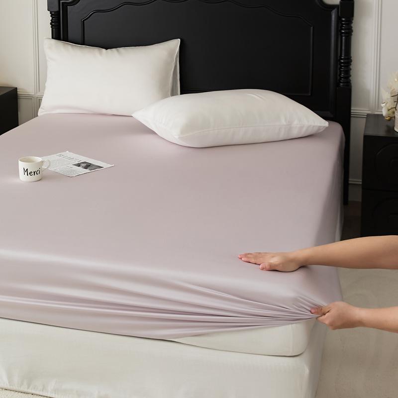 Lenzing Tencel mattress, solid color Lyocell mattress cover, protective cover, thin ice silk mattress cover, summer silk mattress.
