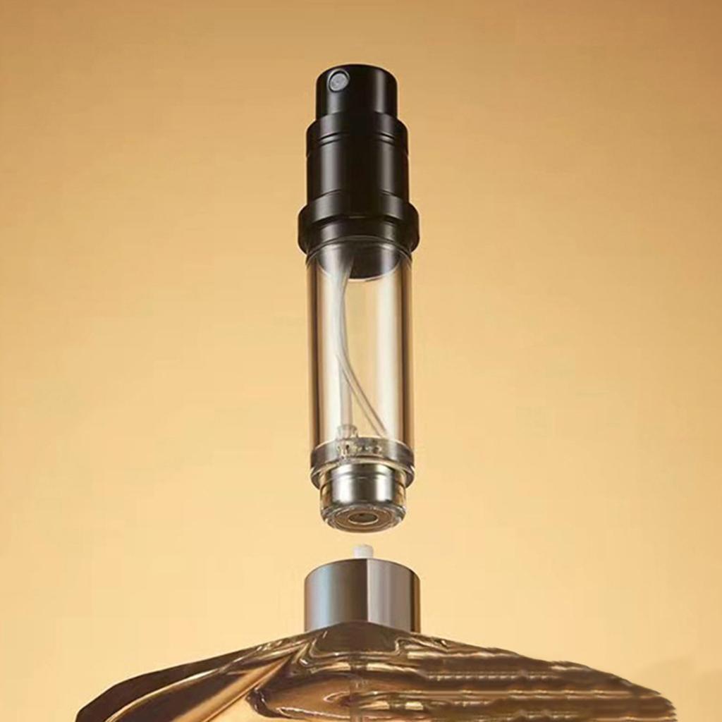 Многоразовая бутылка 5 мл, карманный размер, распылитель, дозатор духов, распылитель, насос, наполнение снизу, все необходимое для путешествий