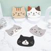 5pcs Cat Silicone Cup Coaster Mat, Waterproof & Heat Resistant Table Placemats