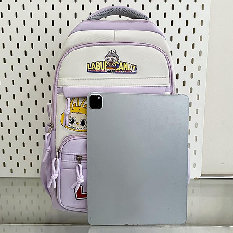 Рюкзак LABUBU Школьный рюкзак Рюкзак Детская сумка LABUBU Рюкзак для начальной школы Рюкзак для девочки Рюкзак для мальчика Школьный рюкзак 6 цветов