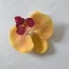 10 шт. Имитация головки цветка фаленопсиса, искусственный цветок, ручная работа, DIY, декоративная заколка для волос, аксессуары для корсажа, сувенирная декорация