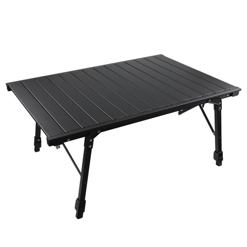 Portable Adjustable Height Aluminum Camping Roll-up Table