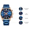 CURREN New Top Men's Watches Six -pin Quartz Watch Steel Belt Business Casual Watch